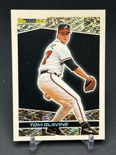 Tom Glavine 1993 Topps Black Gold #6 Atlanta Braves