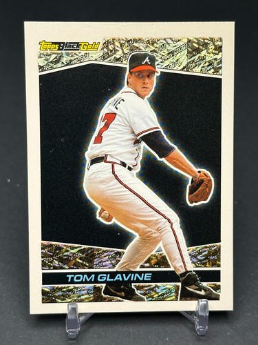 Tom Glavine 1993 Topps Black Gold #6 Atlanta Braves - Picture 1 of 2