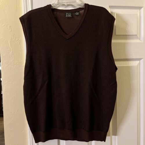 JOS A BANK MENS SWEATER VEST SZ XL