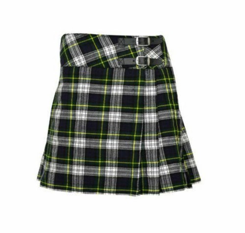 Scottish ladies kilt mini Billie skirt made of clan tartan any sizes - Picture 6 of 20