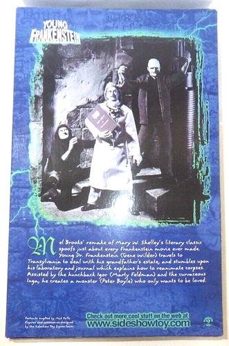 2001 Young Frankenstein 12" Sideshow IGOR Figura Limitada a 7500 de Japón Raro - Imagen 13 de 24