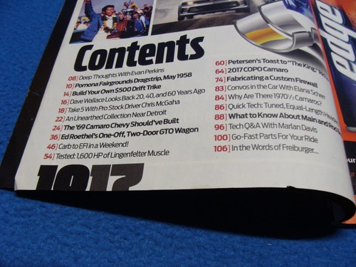 Revista Hot Rod Octubre 2017, Volumen 70, Número 10 Usada - Imagen 13 de 24