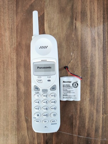 Panasonic Cordless Phone KX-TC1460 White - Zdjęcie 2 z 7