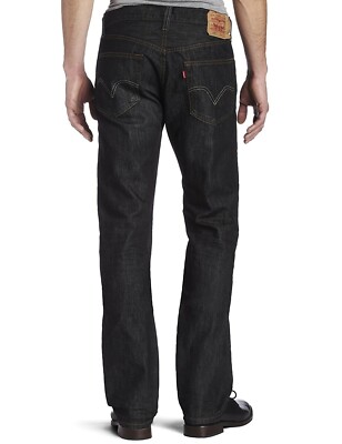 Levi's Men's 501 Original Fit Jeans Iconic Black 28W x 32L Levi's Men's 501 Original Fit Jeans Iconic Black 28W x 32L