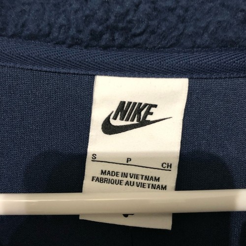 Nike Mens Jacket Size Small Navy Blue Embroidered Logo Outdoor Full Zip NWT - Picture 4 of 8