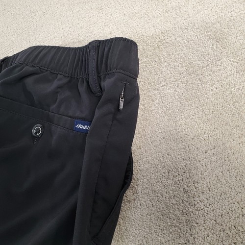 Chubbies Shorts Mens Large Black 8" Performance Chino Everywear Unlined Stretch - Picture 7 of 11