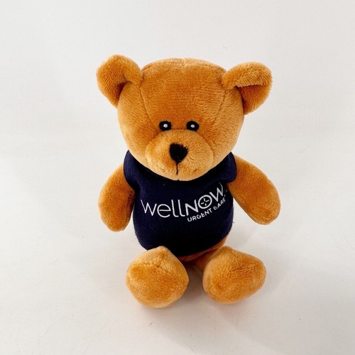 Wellnow Urgent Care Teddy Bear Plush 9" Collectible Brown Steven Smith Hoodie - Picture 5 of 11