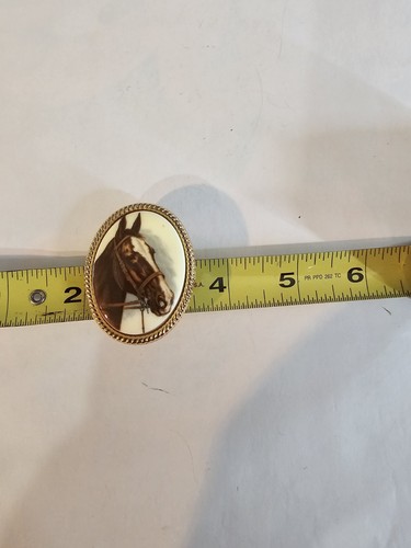 Vintage NONY New York Pferd Knopfabdeckung - Bild 4 von 5