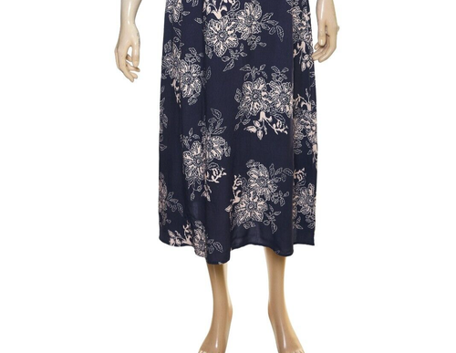 Anthropologie Puff-Sleeve Smocked Dress 2X Plus Size Women Floral Midi NWT 38409 - Picture 5 of 8