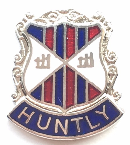 Huntly Small Quality enamel lapel pin badge T041 - Picture 3 of 3