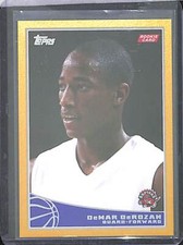 2009-10 Topps Basketball Gold #320 DeMar DeRozan No 455 of 2009 