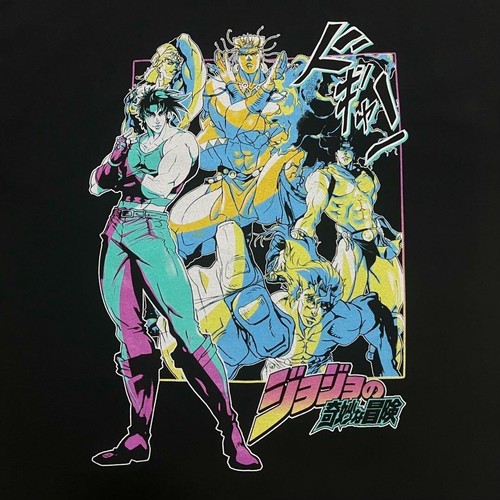 vintage Jojo'S Bizarre Adventure T-Shirt Part 2 Joseph Anime Extreme XL Rare - Picture 2 of 8