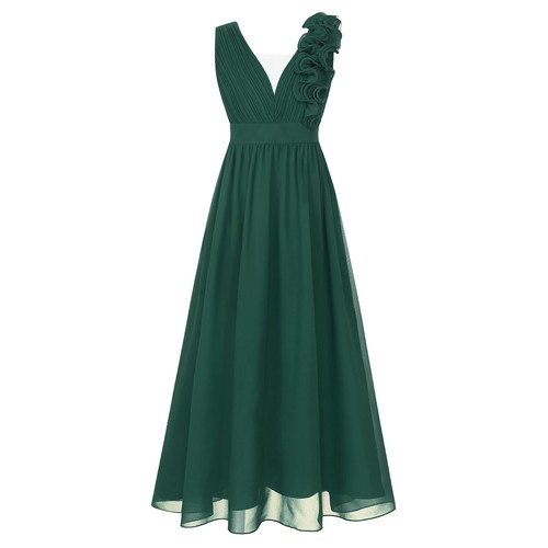 Kids Girl's Sundress Bridesmaid Dresses Festivals Dress Sweetheart Costume - Picture 28 of 61
