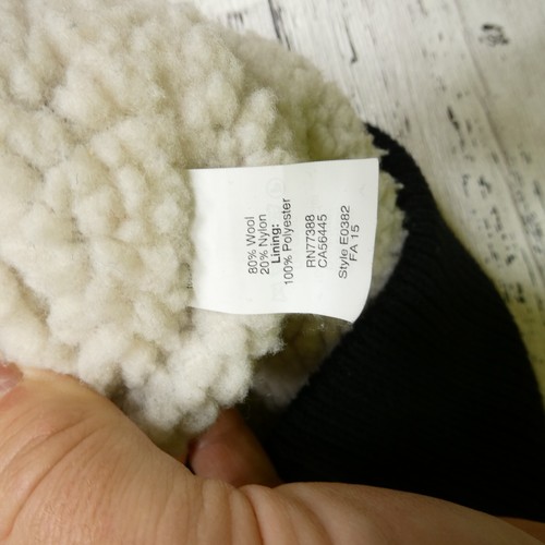 Madewell Wool Blend Vest Womens Medium Red Buffalo Plaid Sherpa Lined Full Zip - Picture 4 of 7