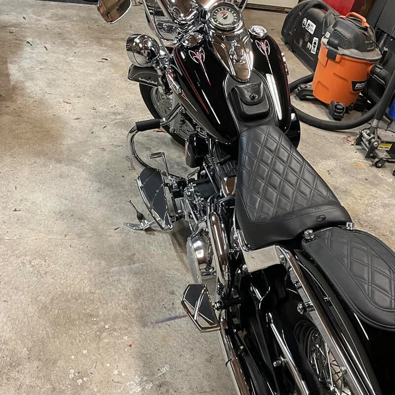 Footpeg Footrests Brake Shift Peg Pedal For Harley Touring Electra Street Glide - Image 2 of 4