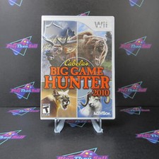 Refurbished Cabela's Big Game Hunter 2010 Nintendo Wii Complete - Excellent Cond