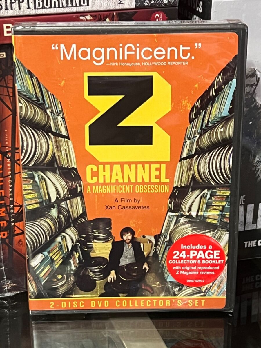 Z Channel: A Magnificent Obsession (DVD) 2-Disc! 24-PAGE COLLECTOR'S BOOKLET NEW Z Channel: A Magnificent Obsession (DVD) 2-Disc! 24-PAGE COLLECTOR'S BOOKLET NEW