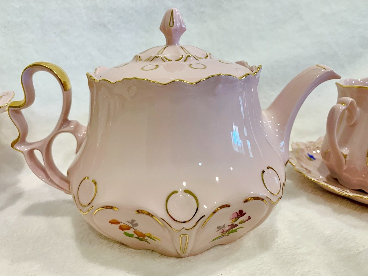 VINTAGE CZECH H&C ORIGINAL ROSA PORZELLAN CZECHOSLOVAKIA 