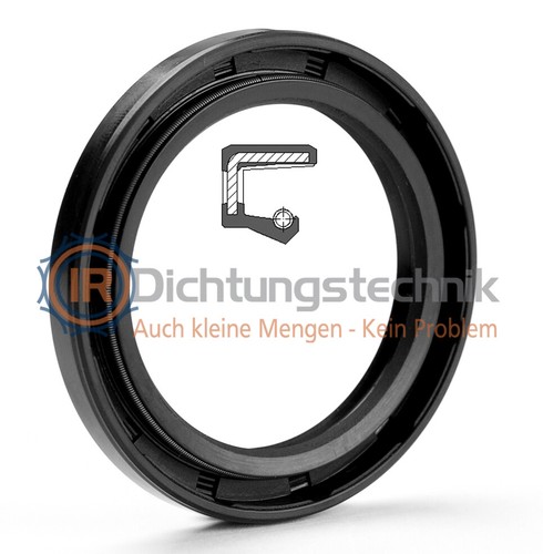 Radial-Wellendichtring RWDR Radial Shaft Seal Oil Seal NBR FKM InnenØ 10 - 12 mm - Bild 41 von 59