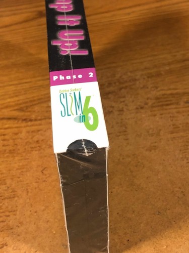 Ramp It Up! Slim In 6 VHS Phase 2 VCR Video Tape New / Sealed Fitness Exercise - Picture 4 of 5