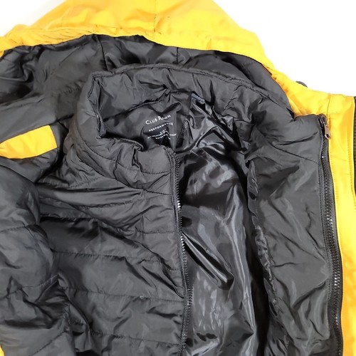 Club Room Performance 3 in 1 All Weather Systems Jacket Mens XL Yellow Black - Picture 8 of 8