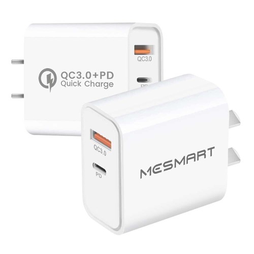 Bloque de cubo de cargador rápido USB + TIPO C de 20 vatios y cable de 3 pies para Samsung Galaxy - Imagen 11 de 26