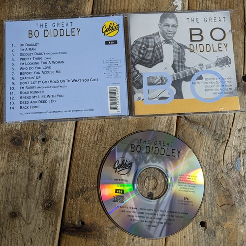 Bo Diddley – The Great Bo Diddley (CD Album 1993) Vintage 50/60s Rock & Roll - Picture 2 of 2
