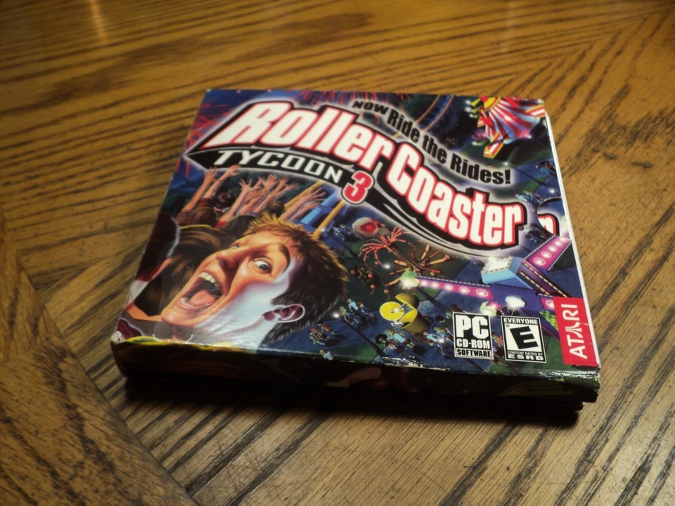 Roller Coaster Tycoon 3(PC, 2004) Complete - Image 4 of 4