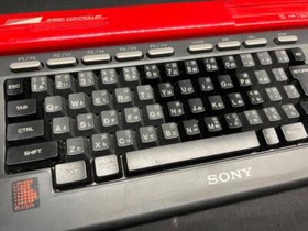 Sony MSX2 HB-F1 HITBIT Home Computer Color Black  Joystick 1 Piece Set Used