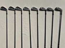 TITLEIST DCI BLACK 962 ( NO STAMP ) IRONS IRON SET 3-PW STIFF FLEX TRI-SPEC RH
