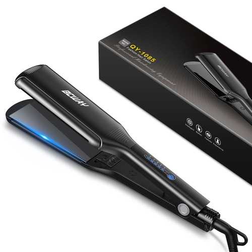 Professional Hair Straightener, 2.16'' Extra-Large Floating Titanium Flat Iron, - Picture 11 of 12