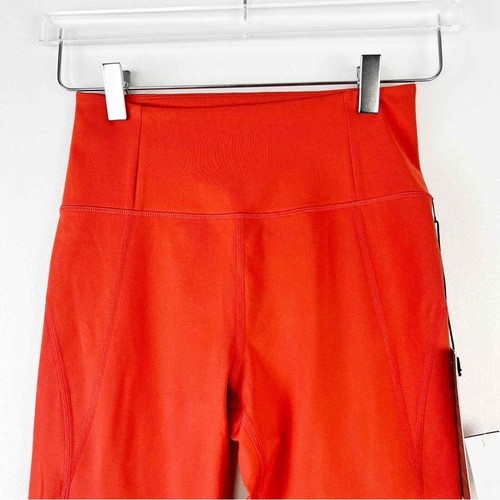 Neu Girlfriend Collective Capri-Leggings Damen S orange hohe Taille kompressiv - Bild 5 von 13