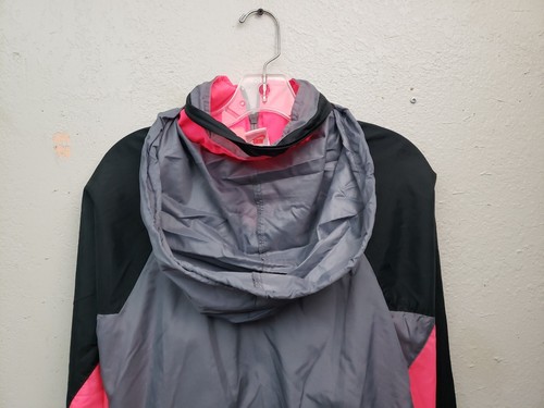 Vintage Multicolored Nike Windbreaker W/Fold Away Hood L - Picture 9 of 12
