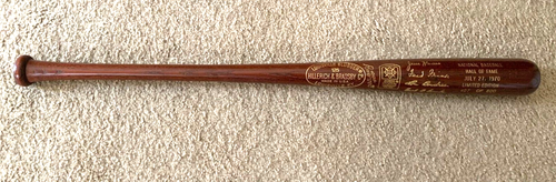 1970 Baseball HOF Brown Induction Bat - Boudreau, Combs - Picture 4 of 5