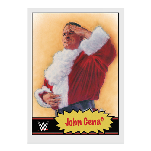 JOHN CENA [Santa Clause] 2021 Topps WWE LIVING Set Trading Card [PR: /1169] #93 - Bild 1 von 2