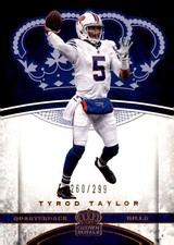 2017 Panini Crown Royale #33 Tyrod Taylor Bronze #/299
