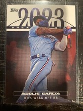 2024 Topps Series 1 Adolis Garcia #23GH-22 2023 Greatest Hits Texas Rangers