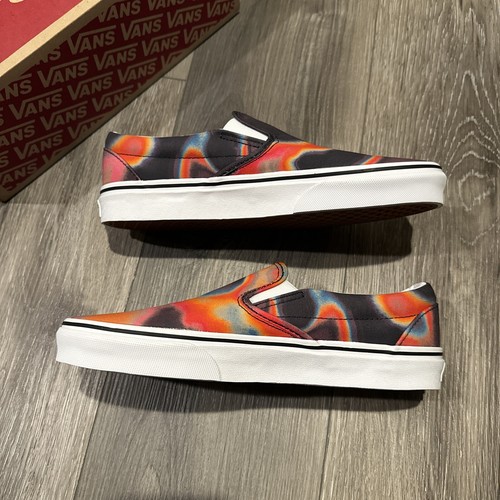 New Vans Classic Slip On Dark Aura Sneakers Premium Multicolor M7.5/W9 - Picture 2 of 9
