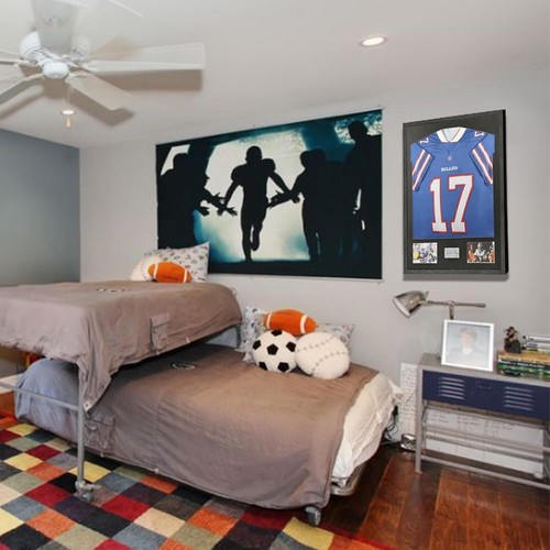 Multi-Purpose Jersey Shadow Box Frame with Easy Mounting - No Assembly Required - Picture 8 of 9