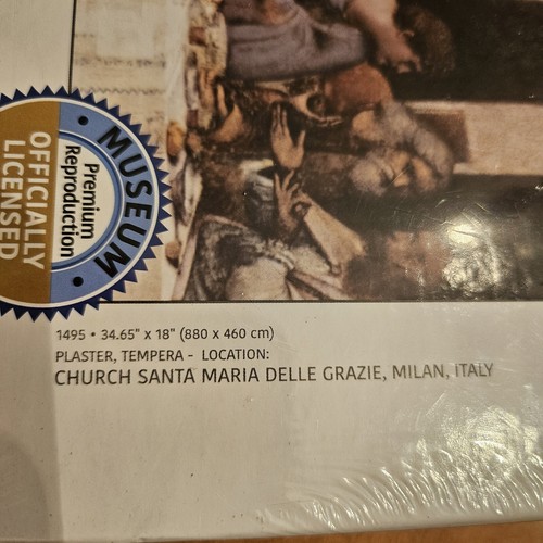 Das letzte Abendmahl von DaVinci Eurographics 1000-teiliges Puzzle 19,75 Zoll x 26 5/8 Zoll - Bild 10 von 11
