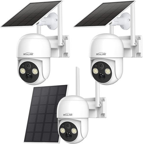 Solar Battery Powered WiFi Outdoor Pan/Tilt Home Security Camera System Wireless - Picture 11 of 11