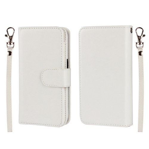 Super Luxury Retro Vintage Senior leather Multfunction Wallet For iPhone Samsung - Bild 25 von 32
