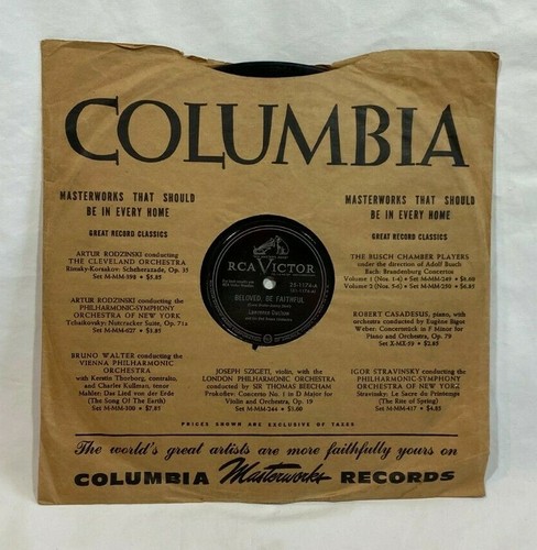 1950 LAWRENCE DUCHOW Red Raven Orchestra - 78RPM RCA Victor 10" - Cry Baby Polka - Picture 2 of 7