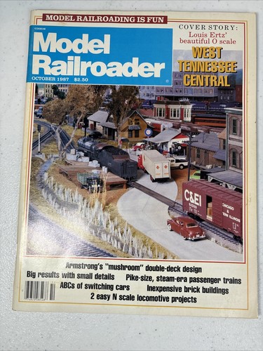 Lot Of 10 Model Railroader Magazine Random Issues From 1980’s And 1990’s Vintage - Picture 11 of 12