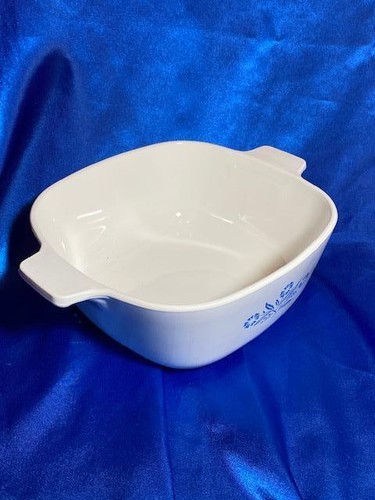 Vintage Corning Ware P-1 1/2-B; 1 1/2 QT. Made U.S.A. Blue Cornflower - Picture 3 of 4