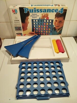 Jeu De Société Puissance 4 MB Vintage - Photo 1/4