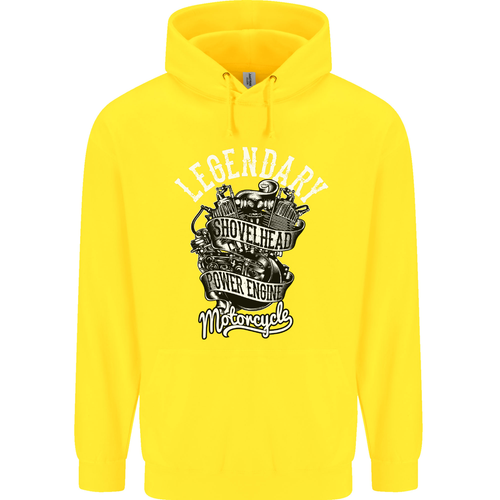 Legendary Shovelhead Motorcycle Biker Childrens Kids Hoodie - Picture 66 of 84