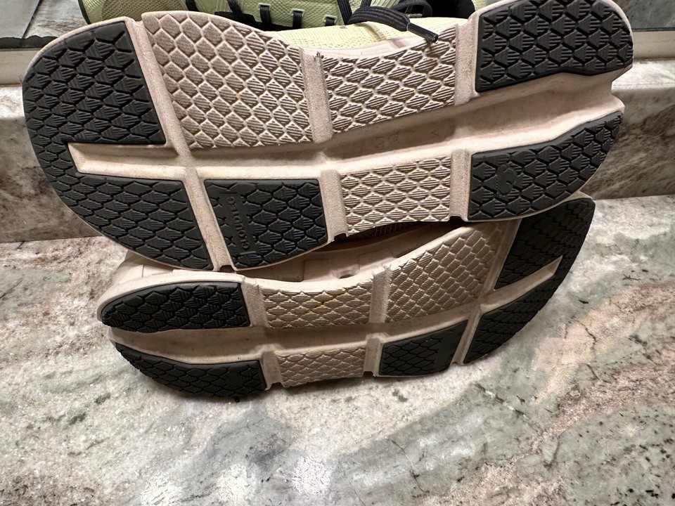 On Cloud Athletic Shoes Womens 9.5 Cloudgo Yellow Gray **Flawed eBay