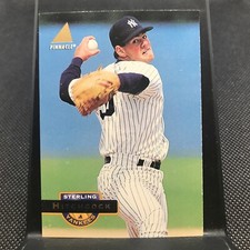 1994 Pinnacle New York Yankees Baseball Card #213 Sterling Hitchcock