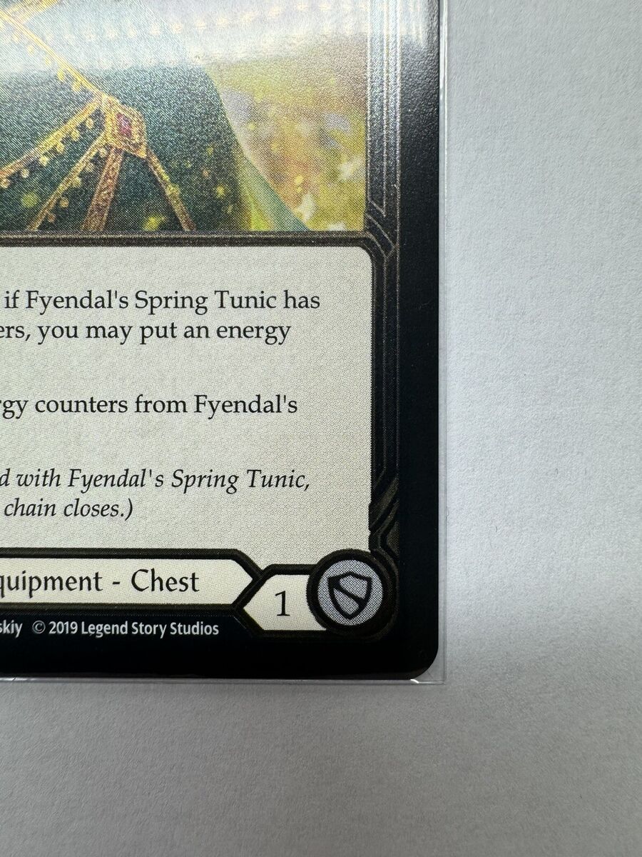 Fyendal's Spring Tunic - Welcome to Rathe Alpha - Cold Foil Fyendal's Spring Tunic - Welcome to Rathe Alpha - Cold Foil